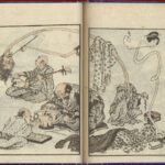 Scene with some yokai